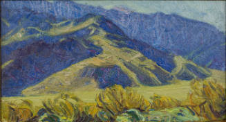 Landscape with Blue Hills