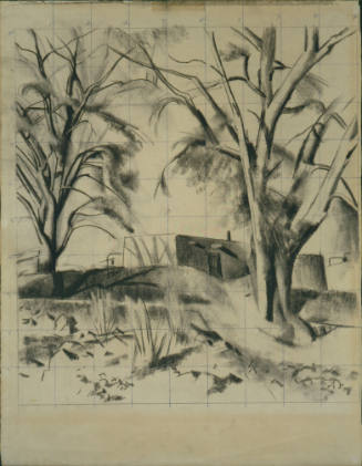 Study for New Mexico Landscape