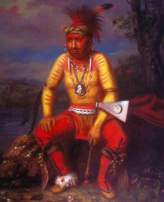 Nesouaquoit, Bear in the Fork of a Tree, a Fox Chief