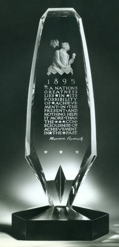 Presidential Plaque, Theodore Roosevelt