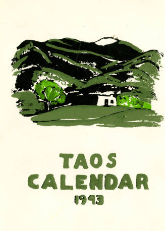 Taos Calendar- 1943
