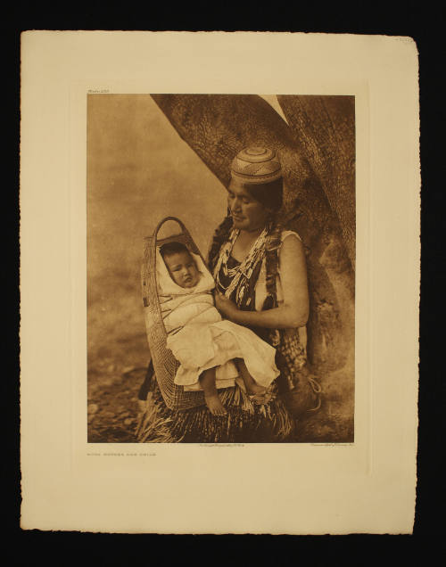 Hupa Mother and Child