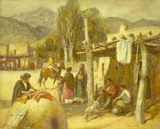 Pueblo Indian Village Life