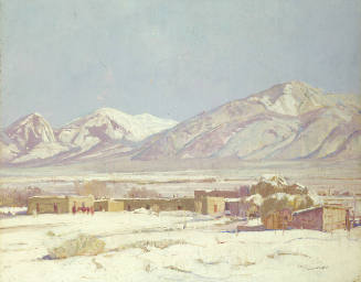 Snow Scene, Taos Valley