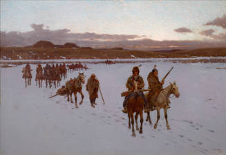 The Departure for the Buffalo Hunt