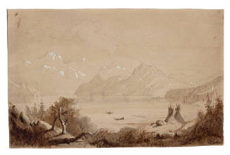 Indian Encampment, Wind River Mountains