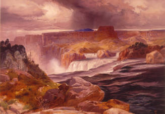 Great Falls of Snake River, Idaho Territory