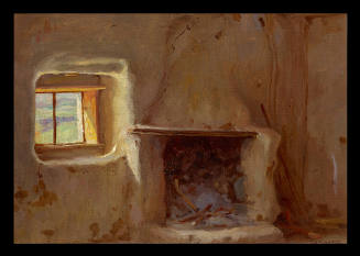 Old Fireplace and Window, Taos Pueblo