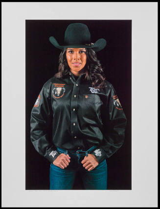 Alexis Espie, Lady Steer Rider, Fort Worth, Texas