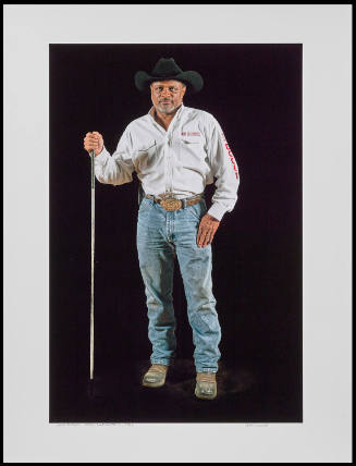 Jack Evans, Pick Up Man, Stock Contractor, Mesquite, Texas