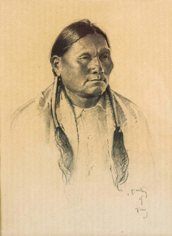 Taos Pueblo Indian Man, Antelope