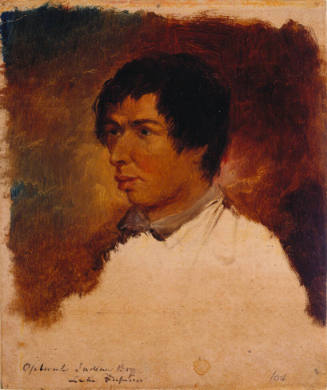 Ojibwa Indian Boy from Lake Superior