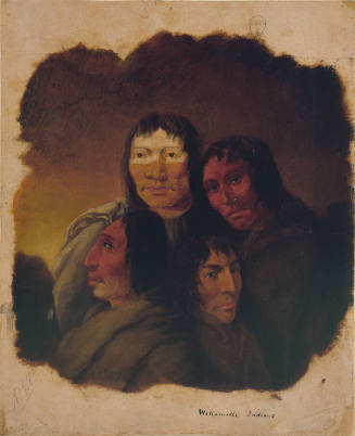 Four Clackama Indians