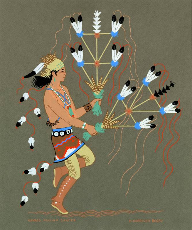 Navajo Feather Dancer