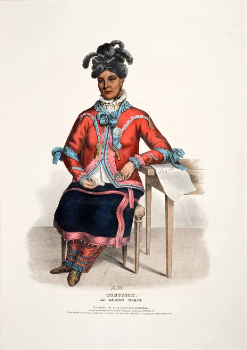 Tshusick, An Ojibwa Woman