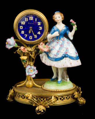 Miniature Clock Figurine