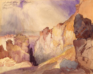A Sand Storm at Acoma