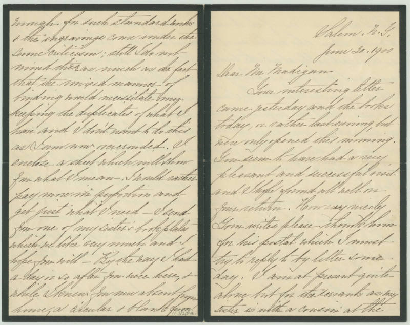 Dear Mr. Madigan [Patrick F. Madigan]