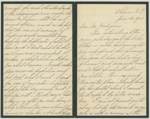 Dear Mr. Madigan [Patrick F. Madigan]