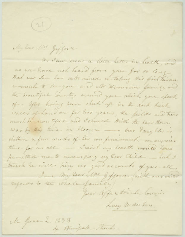 My Dear Mrs Gifford [Euphemia Gifford]