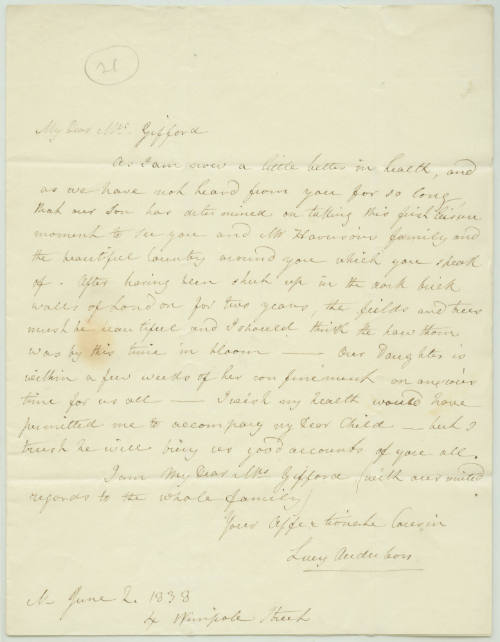 My Dear Mrs Gifford [Euphemia Gifford]