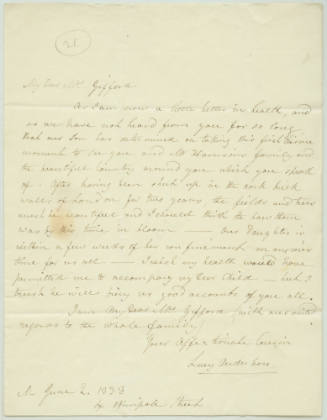 My Dear Mrs Gifford [Euphemia Gifford]