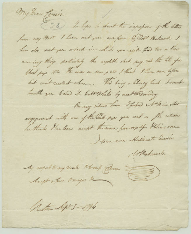 My Dear Cousin [Euphemia Gifford]