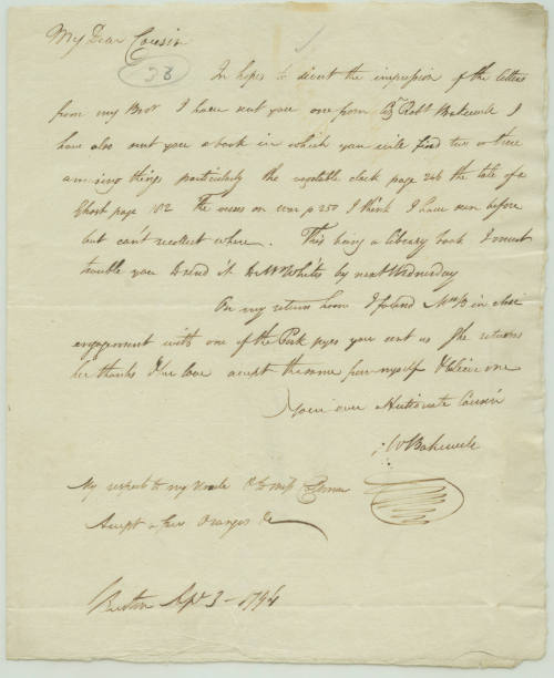 My Dear Cousin [Euphemia Gifford]