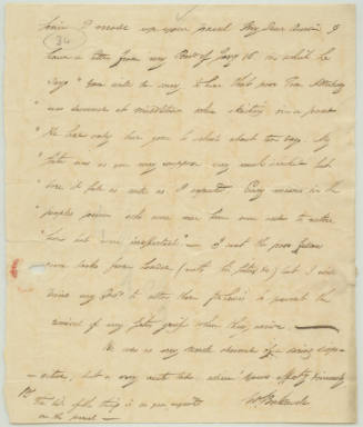 [Letter to Miss Gifford]