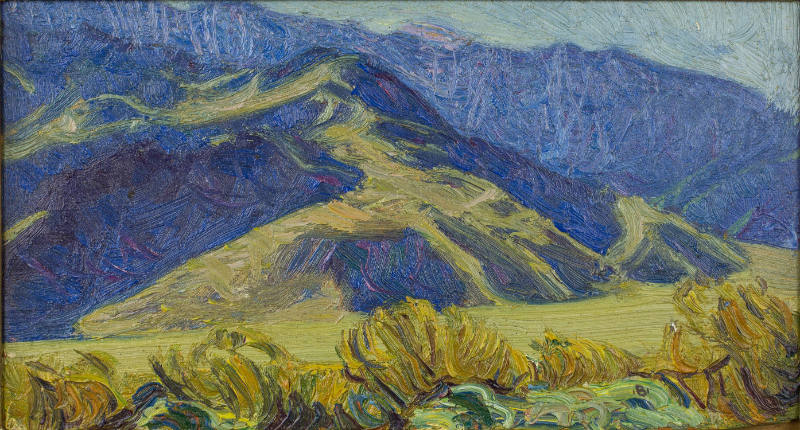 Landscape with Blue Hills