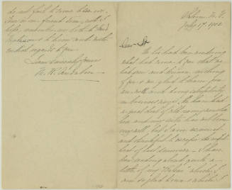 Dear Sir [Patrick F. Madigan]