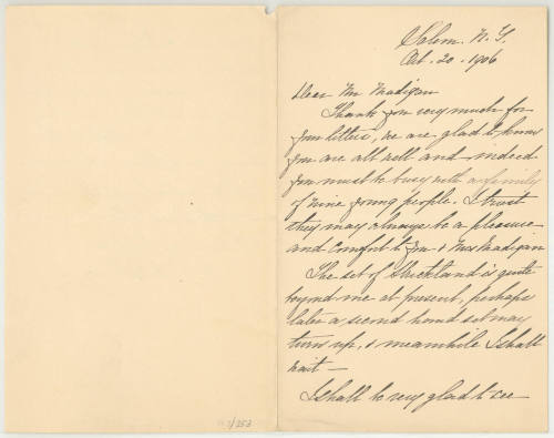 Dear Mr. Madigan [Partick F. Madigan]