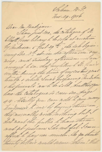 Dear Mr. Madigan [Partick F. Madigan]
