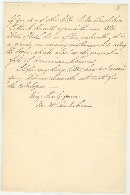 Dear Mr. Madigan [Partick F. Madigan]