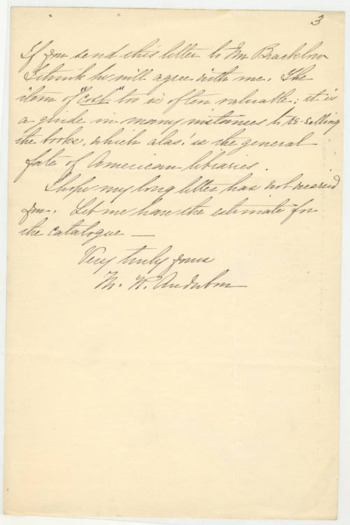 Dear Mr. Madigan [Partick F. Madigan]