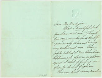 Dear Mr. Madigan [Partick F. Madigan]