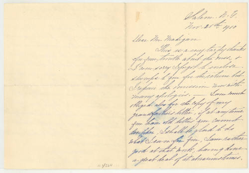 Dear Mr. Madigan [Partick F. Madigan]