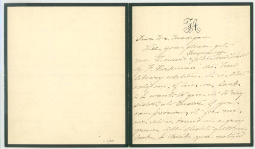 Dear Mr. Madigan [Partick F. Madigan]