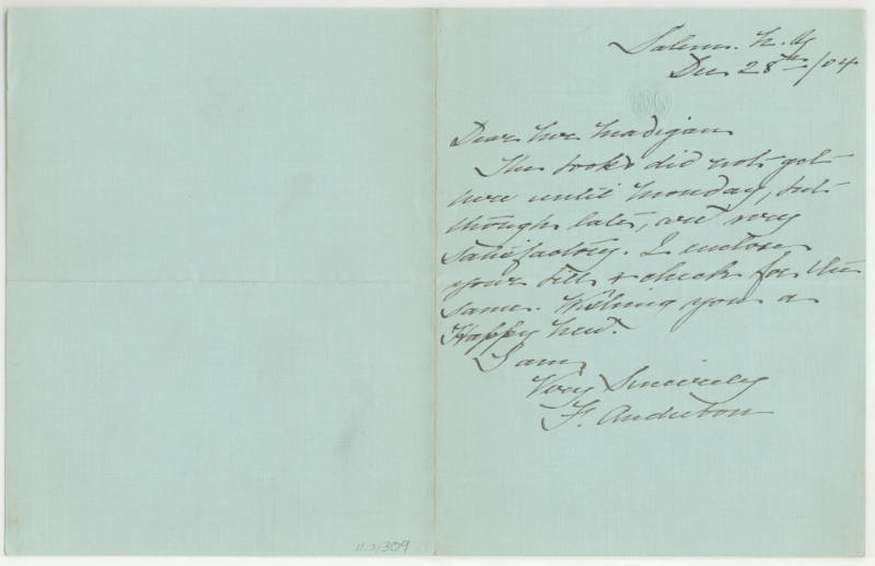 Dear Mr. Madigan [Partick F. Madigan]