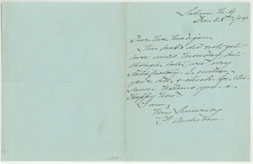 Dear Mr. Madigan [Partick F. Madigan]