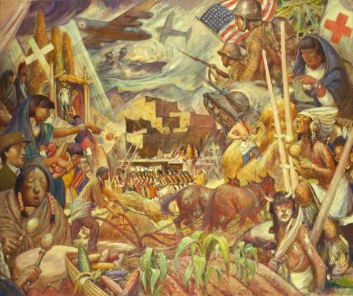 Taos Pueblo, World War II