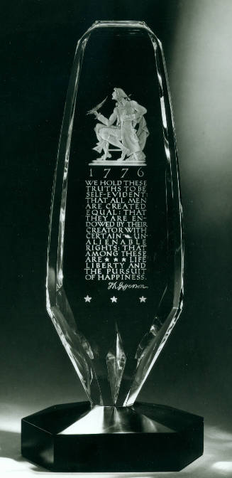 Presidential Plaque, Thomas Jefferson