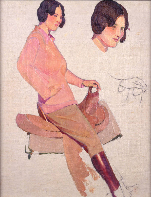 Romaldita on Saddle