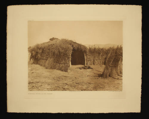 Cahuilla House in the Desert