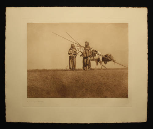 A Blackfoot Travois