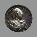 front of medal