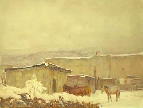 Horses in the Snow