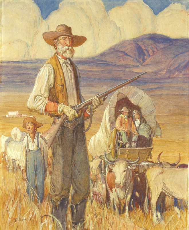 An Old Salt of the Plains