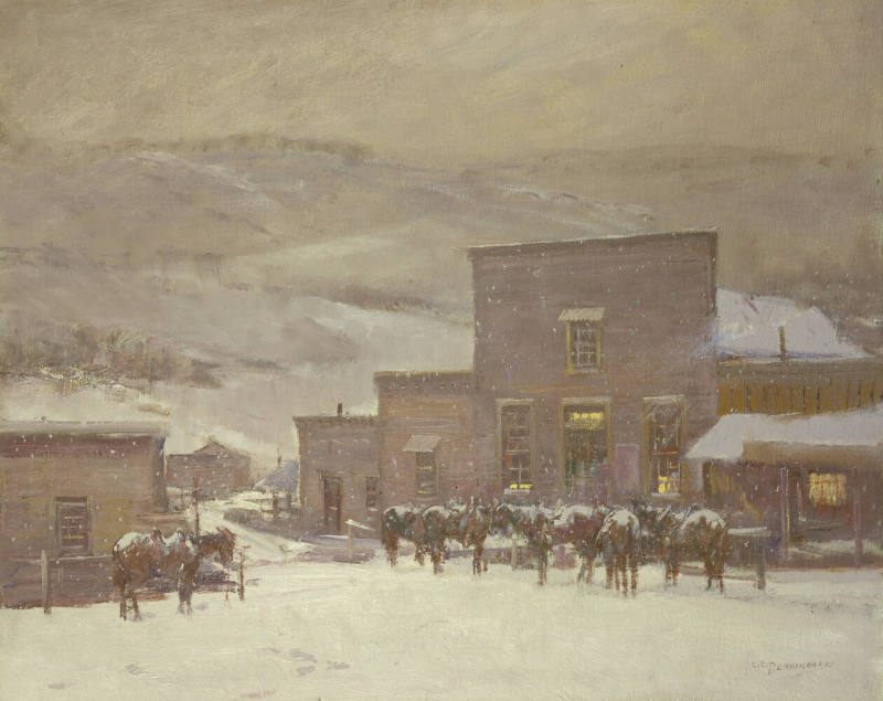 Street in a Mining Camp