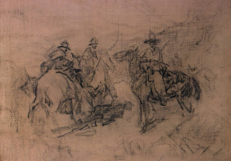 Sketch of Mexicans